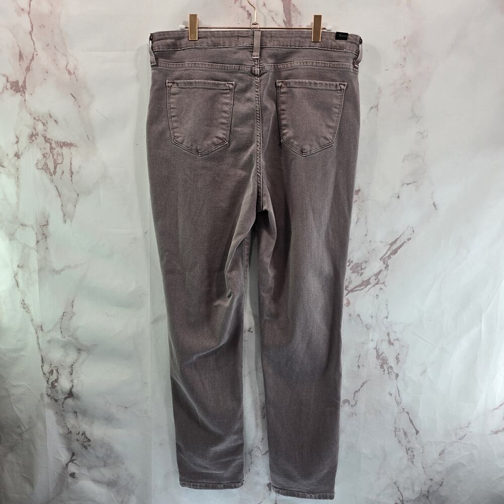 KanCan Jeans Womens 33 X 28 Plum Dusty Purple High Rise Skinny Stretch Crop